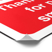 Poster No Smoking Sign Pour Votre Restaurant Ou Votre Ent (Coin)