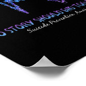 Poster No Story Should End Too Soon Suicide Prevention (Coin)