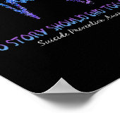 Poster No Story Should End Too Soon Suicide Prevention (Coin)