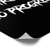 Poster No Struggle No Progress Motivational Saying (Coin)