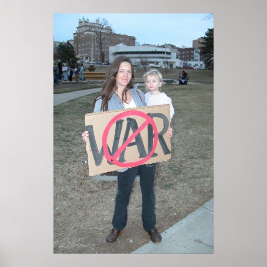 Poster No War (Devant)