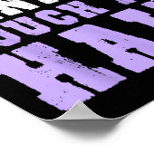 Poster No You Cannot Touch My Hair Funny Humor (Coin)