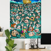 POSTER NOAH’S LARGE - (Bureau à domicile)