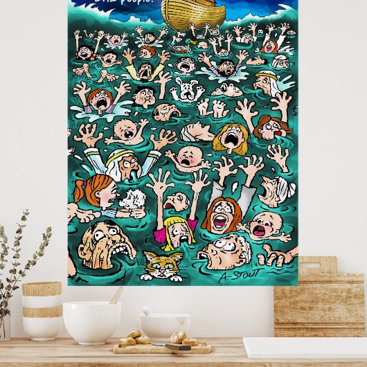 POSTER NOAH’S LARGE - (Cuisine)