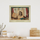 Poster Noah Webster L'Ecole Maître de la République (Cuisine)