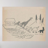 Poster Noah's Ark Art Print (Devant)