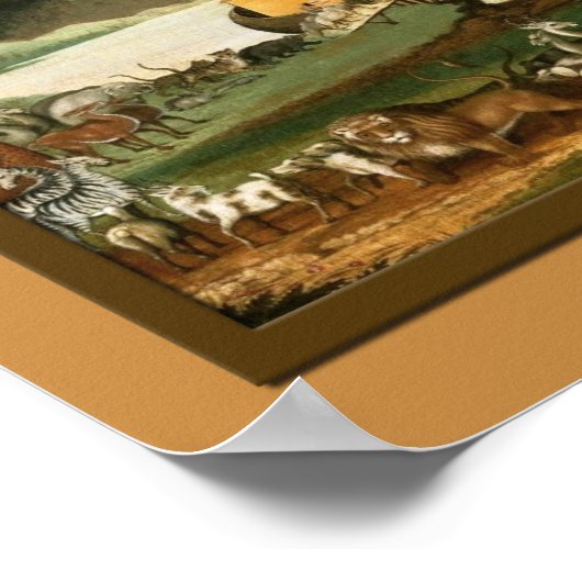 Poster Noahs Ark Fine Art Kids Room Imprimer (Coin)