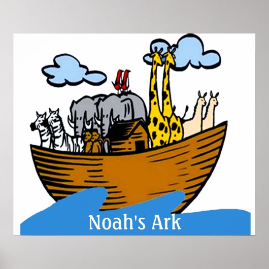 Poster Noah's Ark Print (en 23 tailles) (Devant)