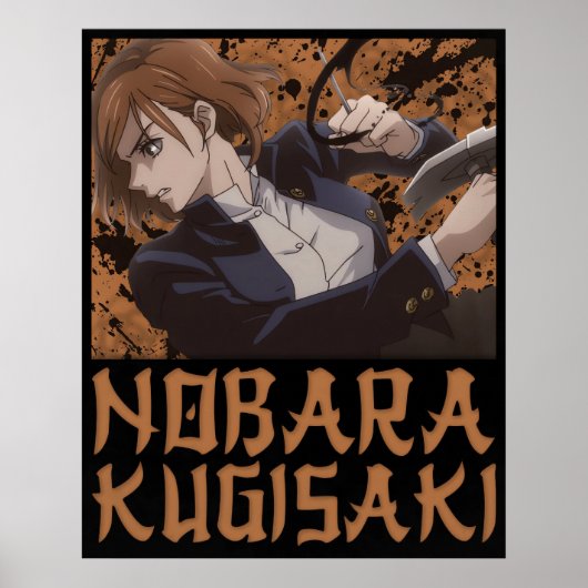 Poster Nobara Kugisaki (Devant)