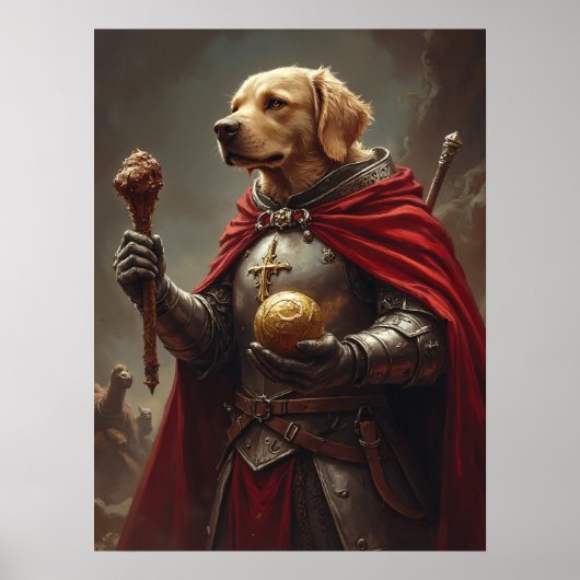 Poster Noble Drool Règles : Long Live Fetch (Devant)