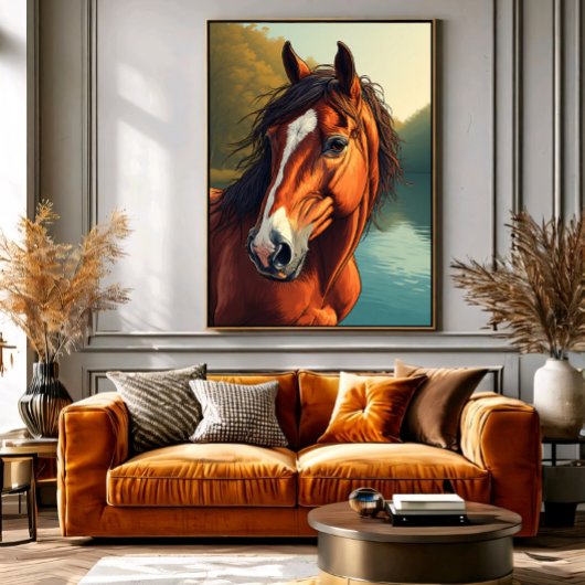 Poster Noblesse Équine