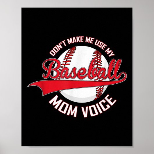 Poster N'obligez pas à utiliser ma voix de mère de baseba (Devant)