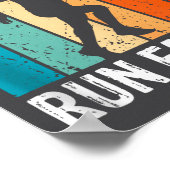 Poster Nobody Cares Run Faster Funny Sarcastic Runner Quo (Coin)