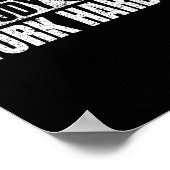 Poster Nobody Cares Work Harder Military Motivational Fun (Coin)