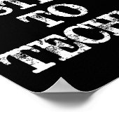 Poster Nobody Listens To Techno (Coin)