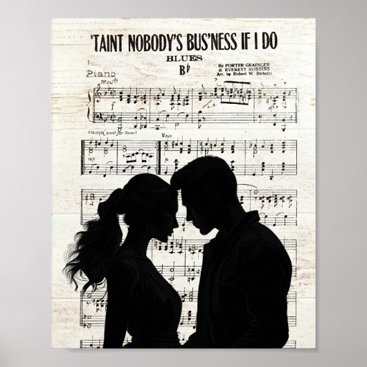 Poster Nobody’s Business if I do (Devant)