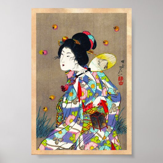 Poster Nobukazu Yosai Favoris De Belles Dames Amour (Devant)