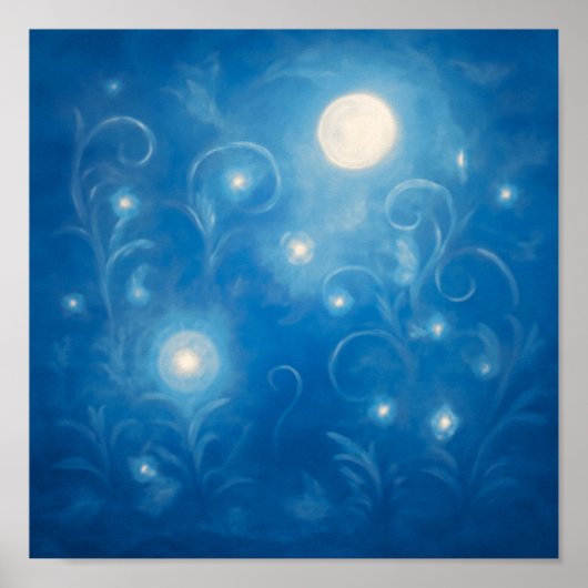 Poster Nocturne Lumineuse (Devant)