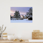 Poster Noël (Cuisine)