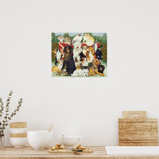 Poster Noël (Cuisine)