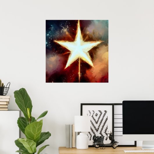 Poster Noël 1 (Bureau à domicile)