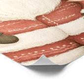 Poster Noël 1er Anniversaire de l'affiche Signe pour garç (Coin)