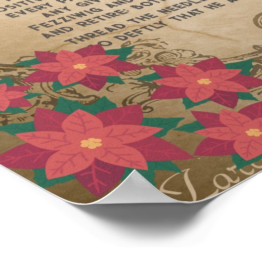 Poster Noël à Fezzwig's Warehouse Noël Carol | (Coin)