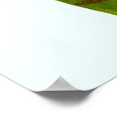 Poster Noël à l'aquarelle de Red Berries (Coin)