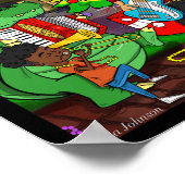 Poster Noël à Natchitoches (Coin)