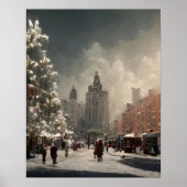 Poster Noël à New York (Devant)