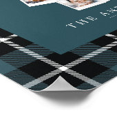 Poster Noël arbre photo (Coin)