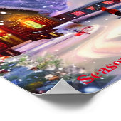 Poster Noël arrive... (Coin)