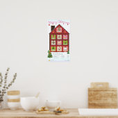Poster Noël arrive, mais une fois par an (Cuisine)