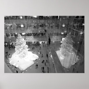 Poster Noël au bâtiment Kitte : Tokyo 