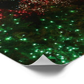 Poster Noël au temple Washington DC (Coin)