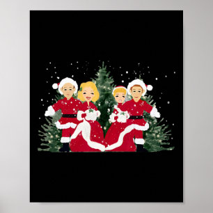 Poster Noël blanc Film Chanson de Noël Pyjama de Fêtes Re