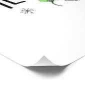 Poster Noël, cadeau de Noël (Coin)