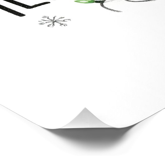 Poster Noël, cadeau de Noël (Coin)