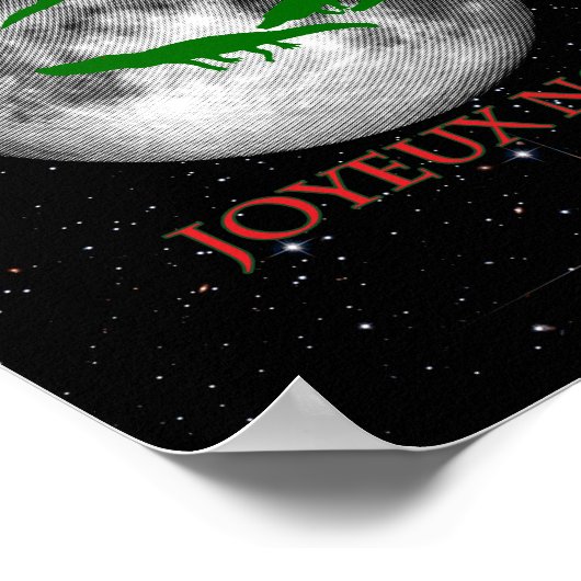 Poster Noël cajun (Coin)