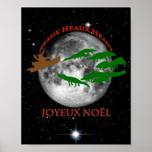 Poster Noël cajun