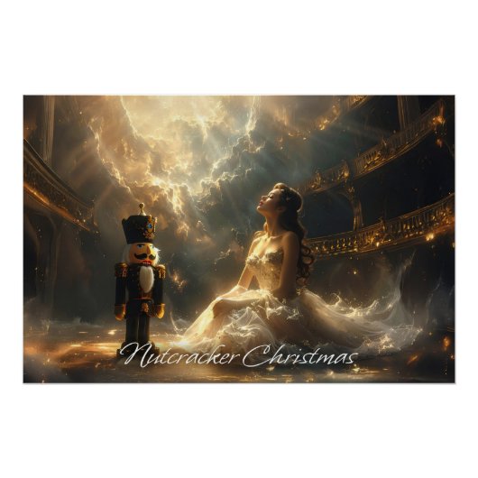 POSTER NOËL CASSE-NOISETTE - BALLET & DANSE (Devant)