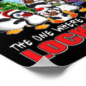 Poster Noël Celui Où Nous Étions Dans Le Pengui De Lockdo (Coin)