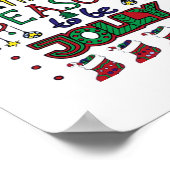 Poster Noël C'Est La Saison (Coin)