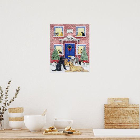 Poster Noël chaud (Cuisine)