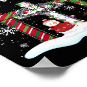 Poster Noël Commence Avec Christ Snowman Christian Cro (Coin)