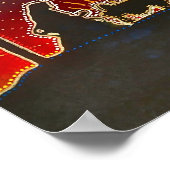 Poster Noël cosmique (Coin)