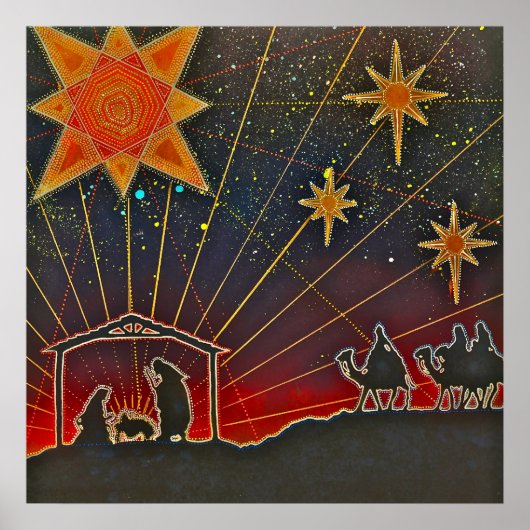 Poster Noël cosmique (Devant)