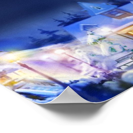 Poster Noël cosy (Coin)