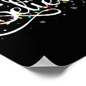 Poster Noël Croire Père Noël Drôle Famille Matchin (Coin)