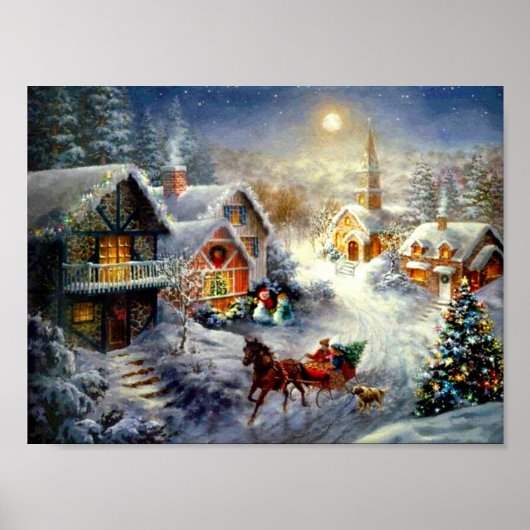 Poster noël dans la communauté de (Devant)